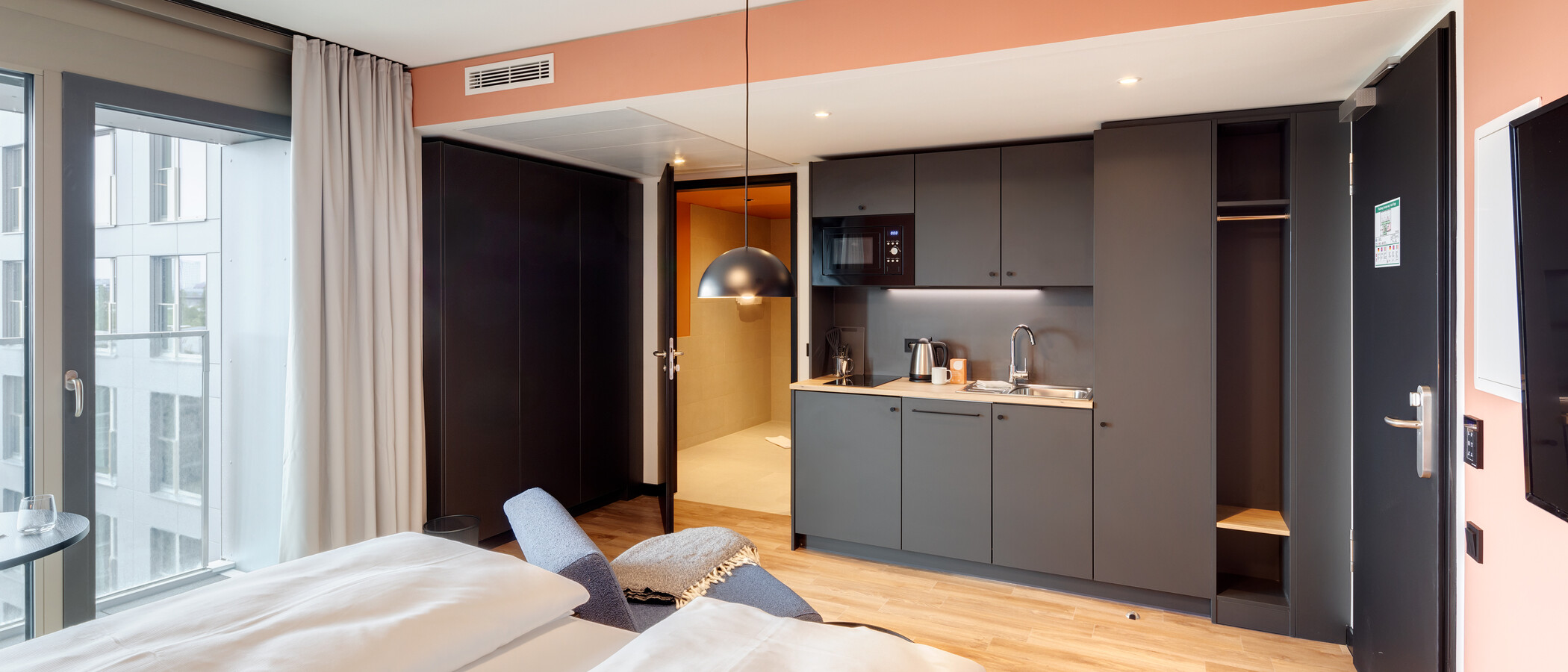 apartamento München Milbertshofen 03 zona de día  13959