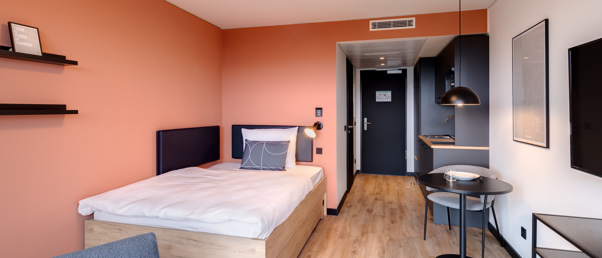 apartamento München Milbertshofen 05 zona de día  13963