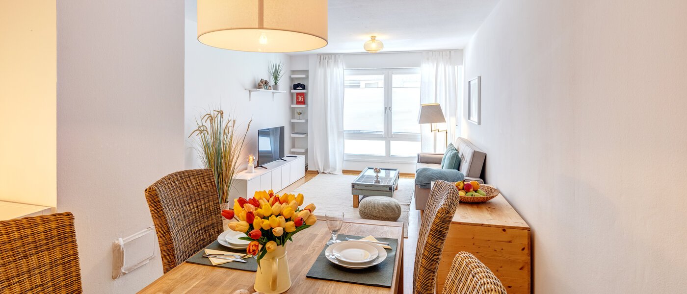 apartamento München Maxvorstadt 01 zona de día  13972