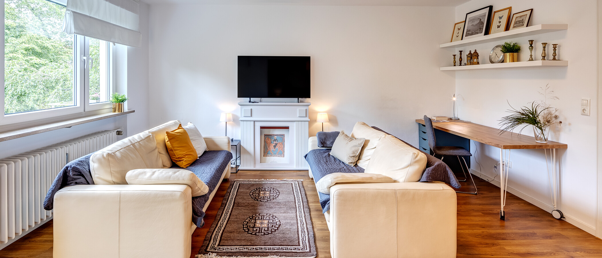 apartamento München Untergiesing 01 sala de estar 13974