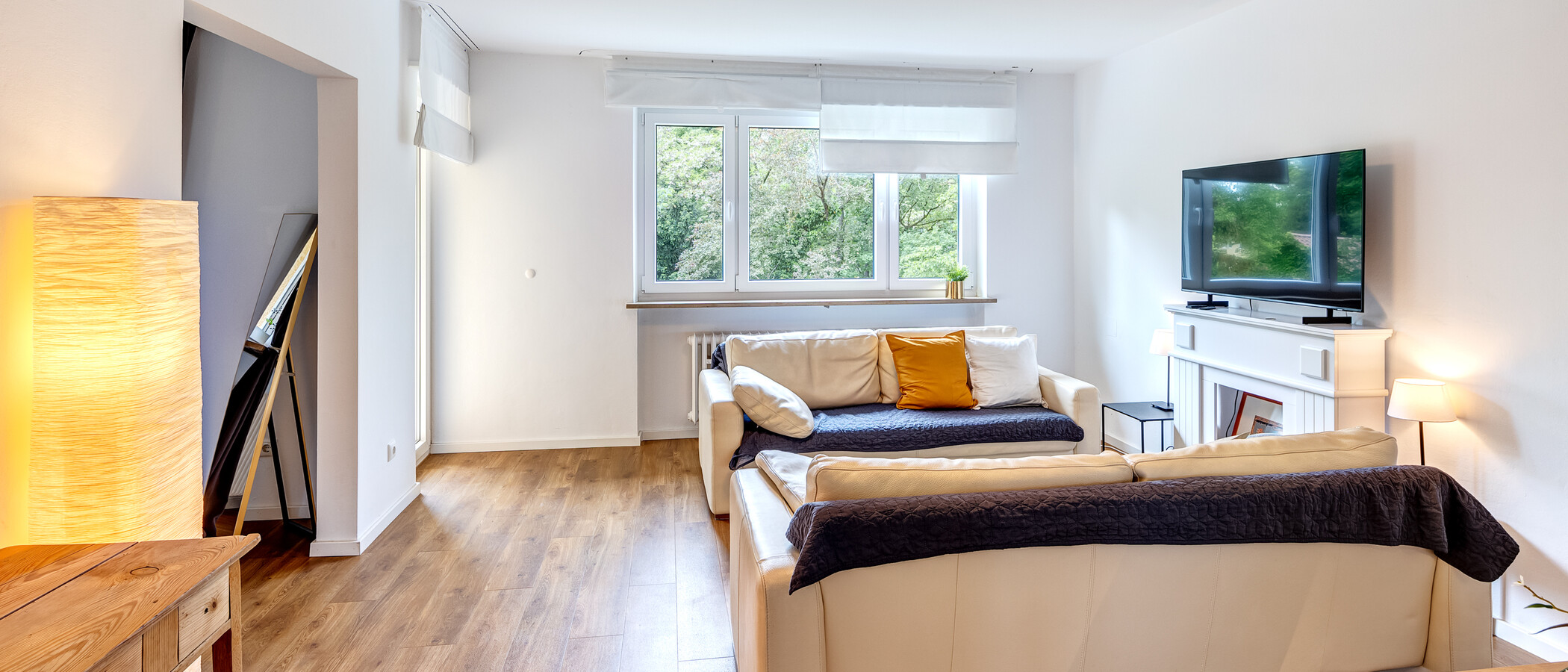 apartamento München Untergiesing 05 sala de estar 13974
