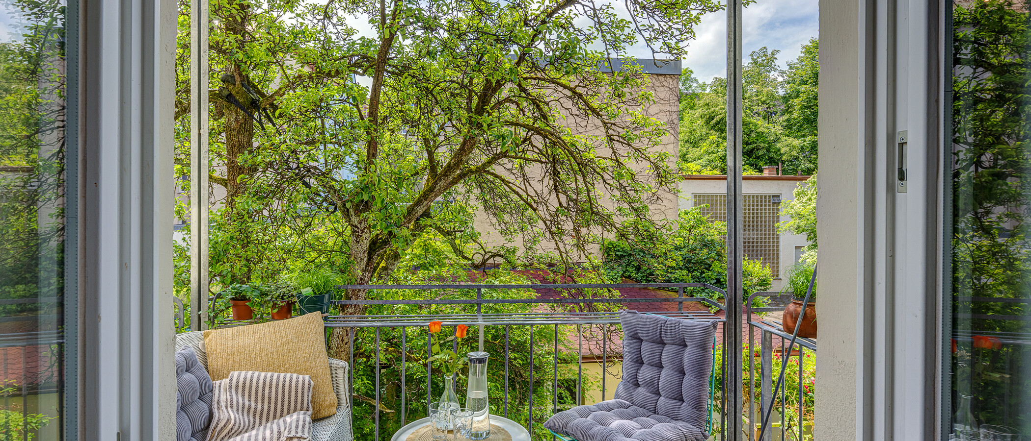 apartamento München Untergiesing 01 balcón 13977