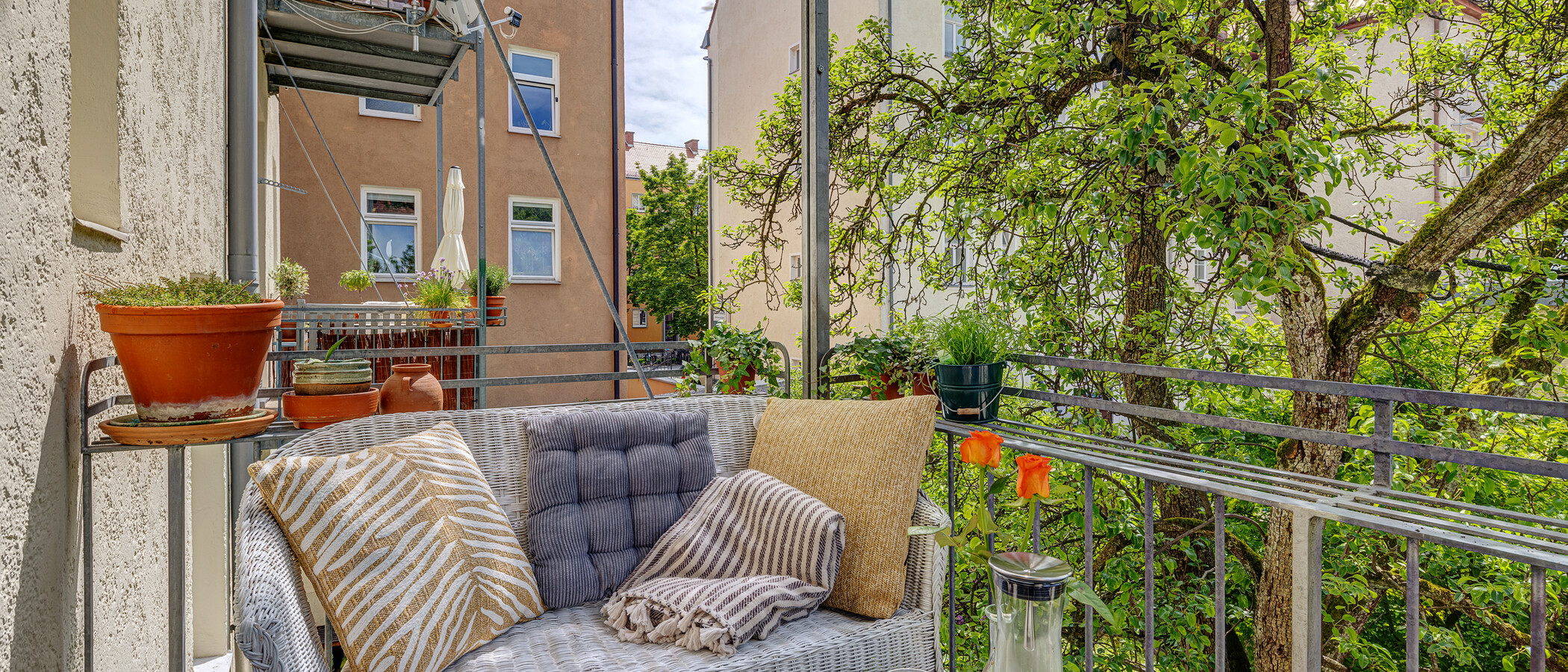 apartamento München Untergiesing 03 balcón 13977