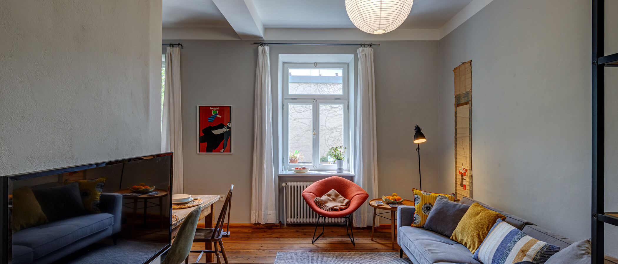 apartamento München Untergiesing 01 zona de día  13977