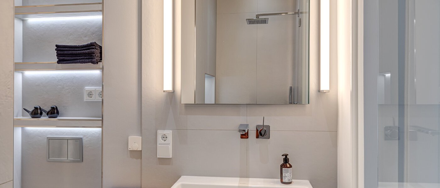 apartamento München Lehel 02 baño 13986
