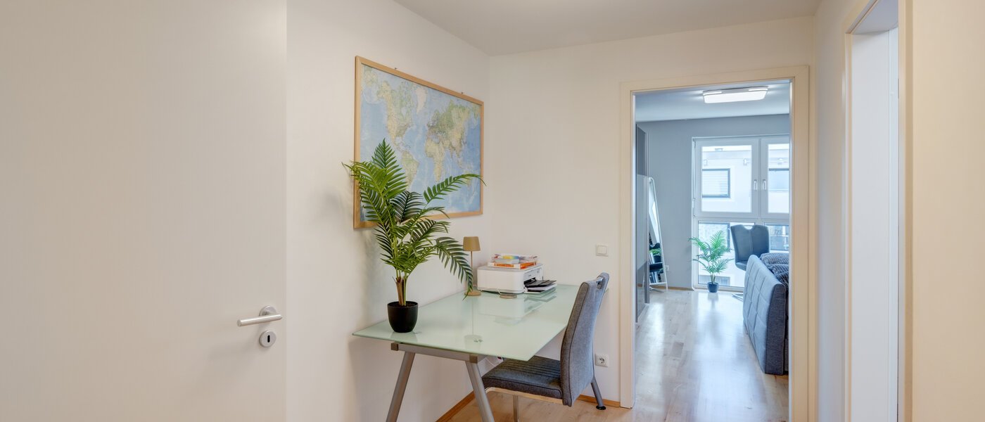 ático con terraza München Neuhausen 01 área de trabajo 13988