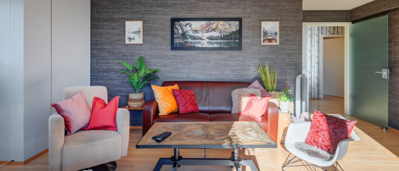 ático con terraza München Neuhausen 02 zona de día  13988