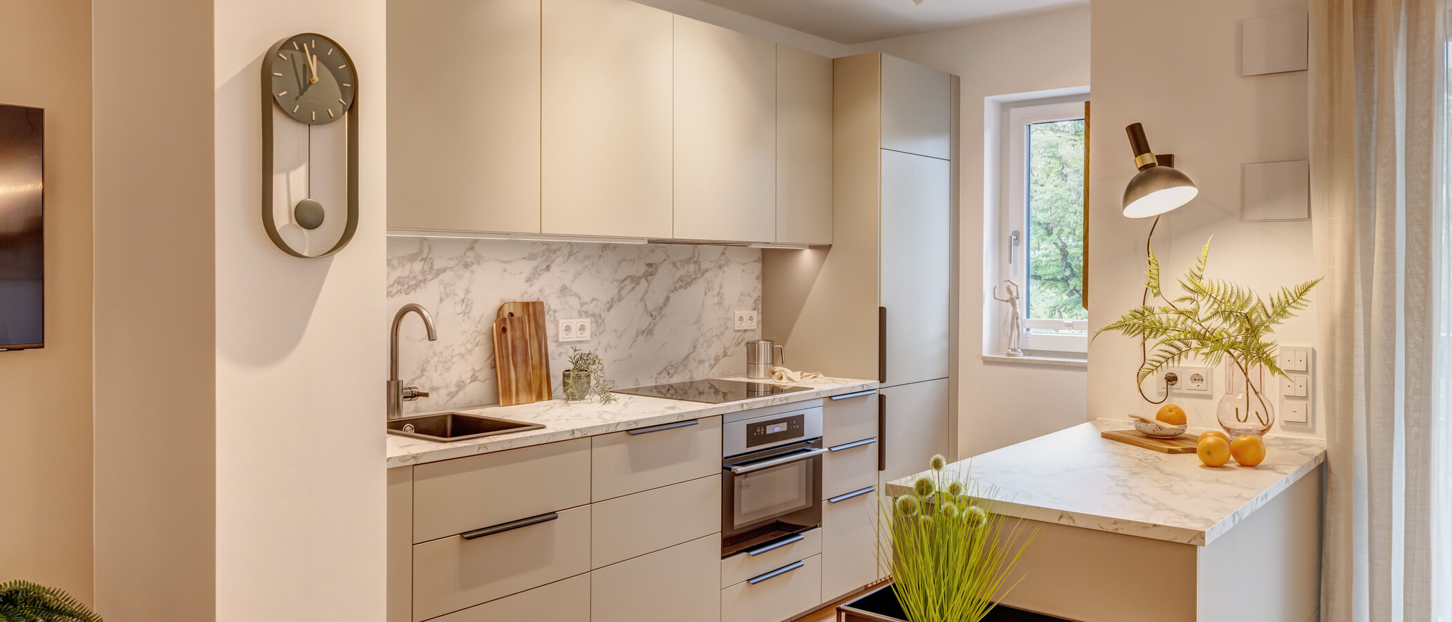apartamento München Neuhausen 01 cocina 13994