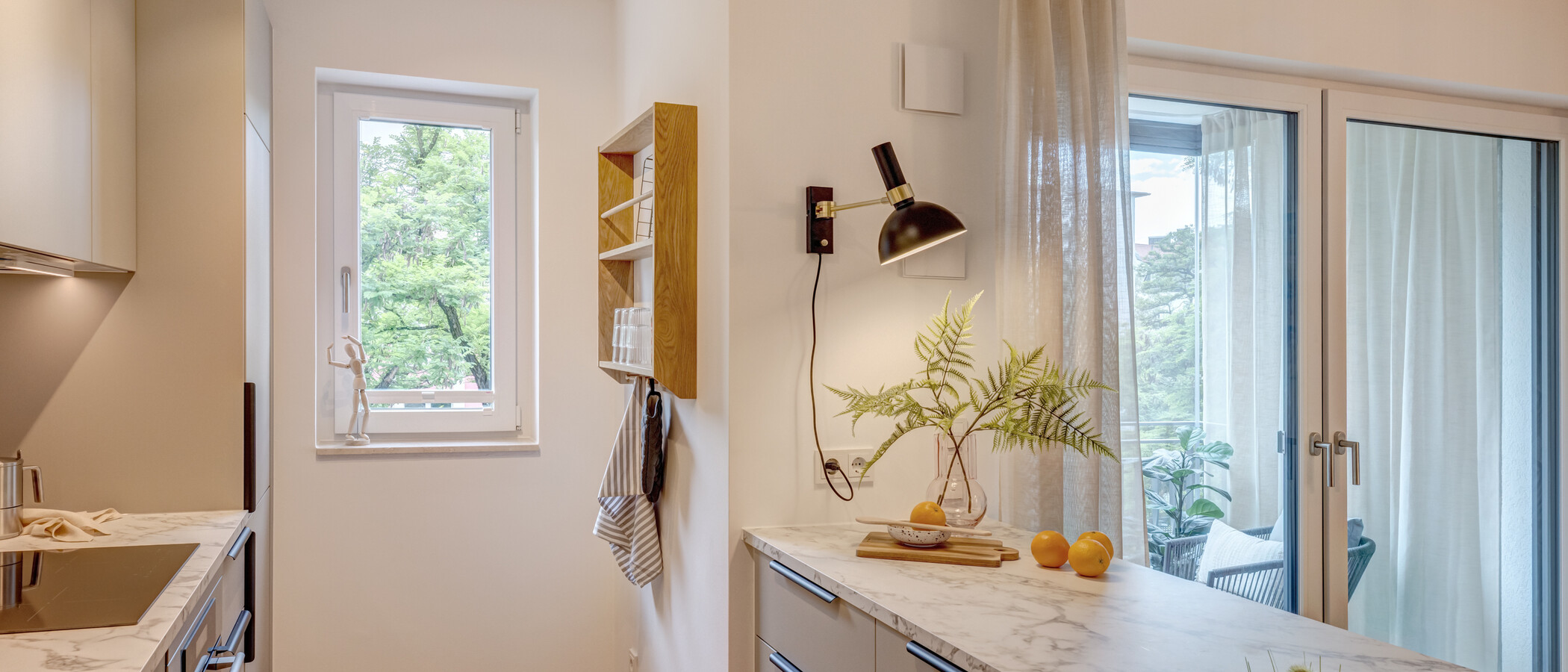 apartamento München Neuhausen 02 cocina 13994