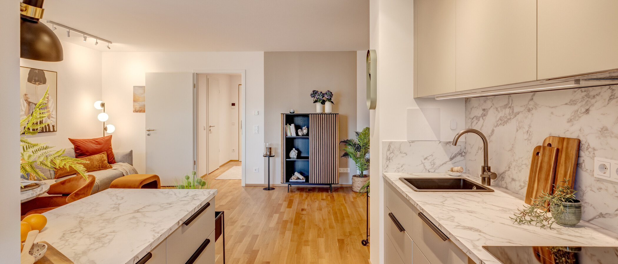 apartamento München Neuhausen 03 cocina 13994