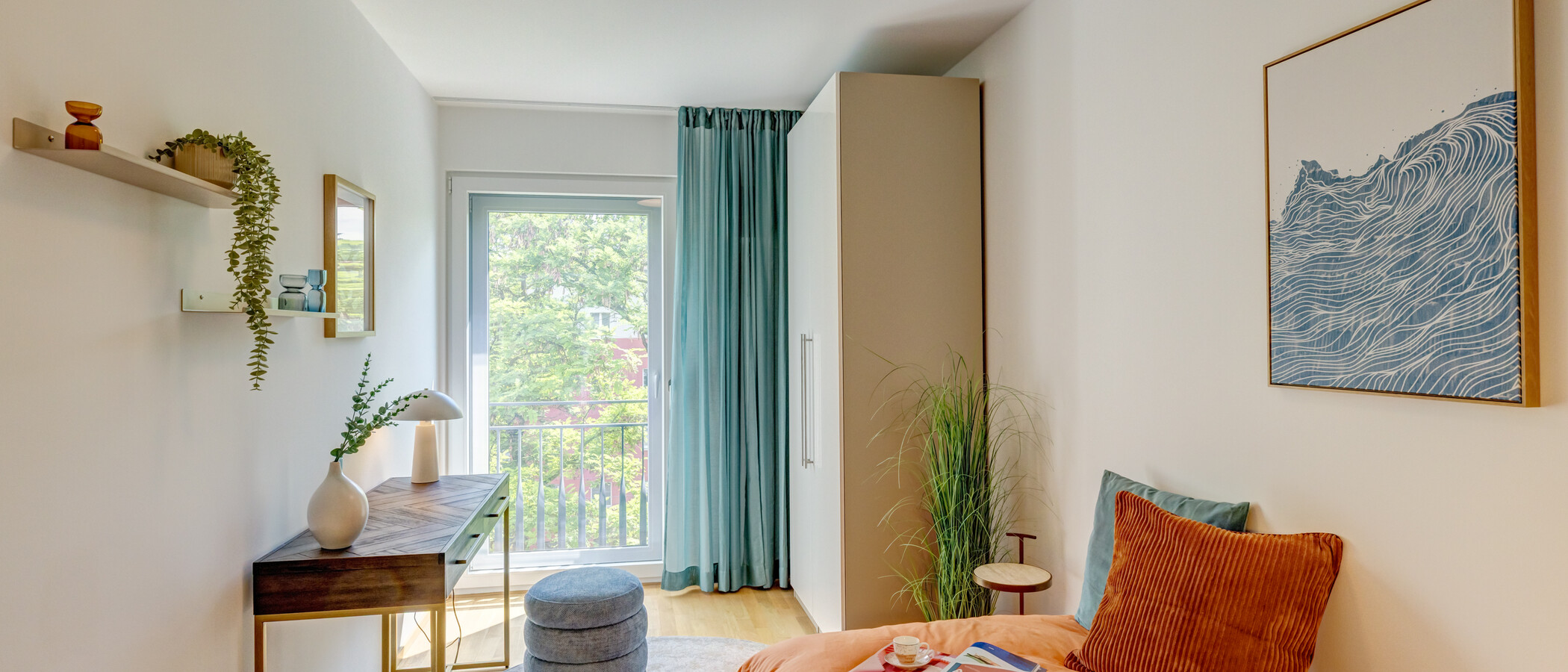 apartamento München Neuhausen 01 2. dormitorio 13994
