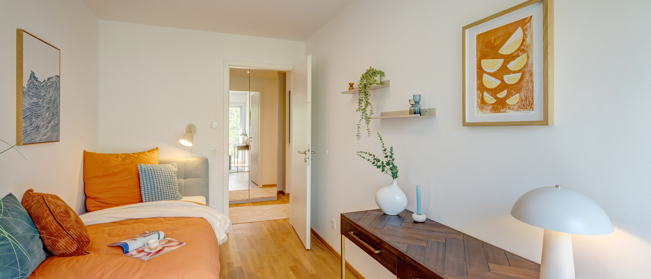 apartamento München Neuhausen 02 2. dormitorio 13994