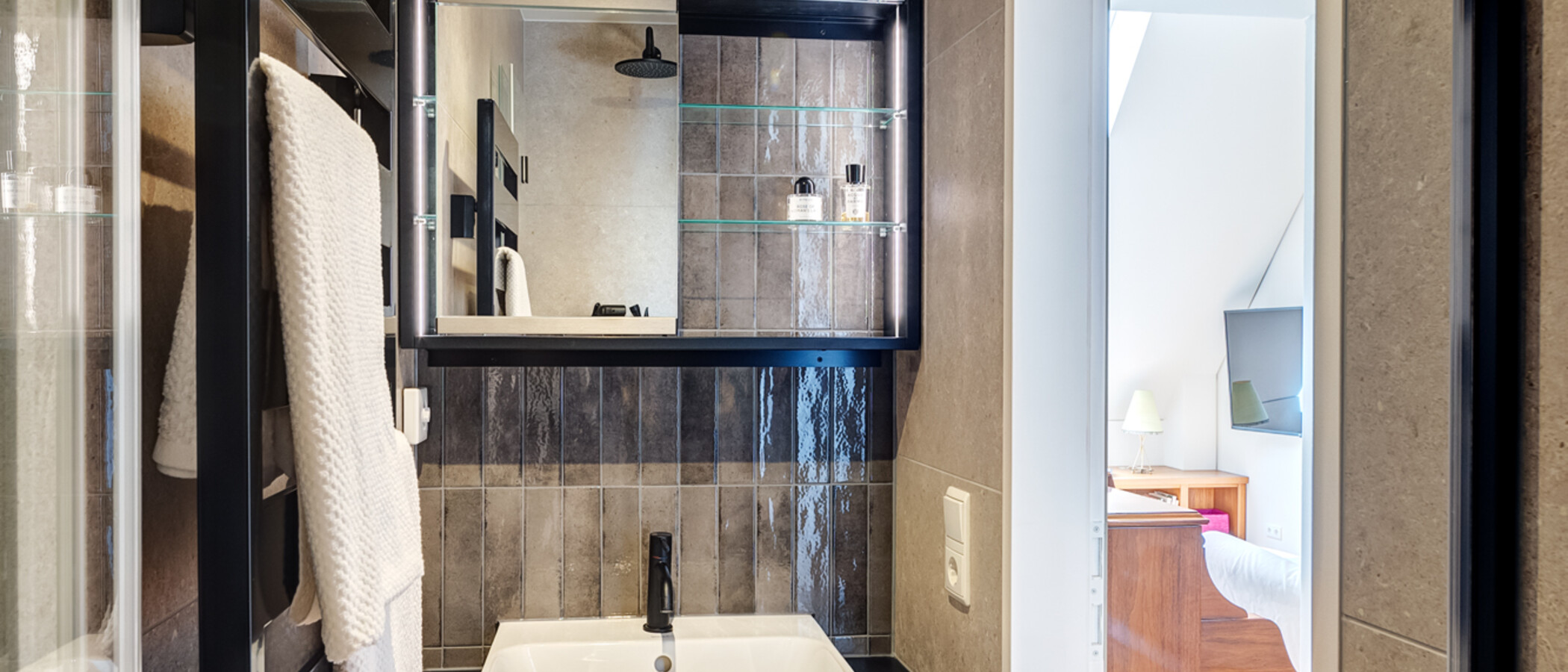 dúplex con galería München Glockenbachviertel 02 baño 13995