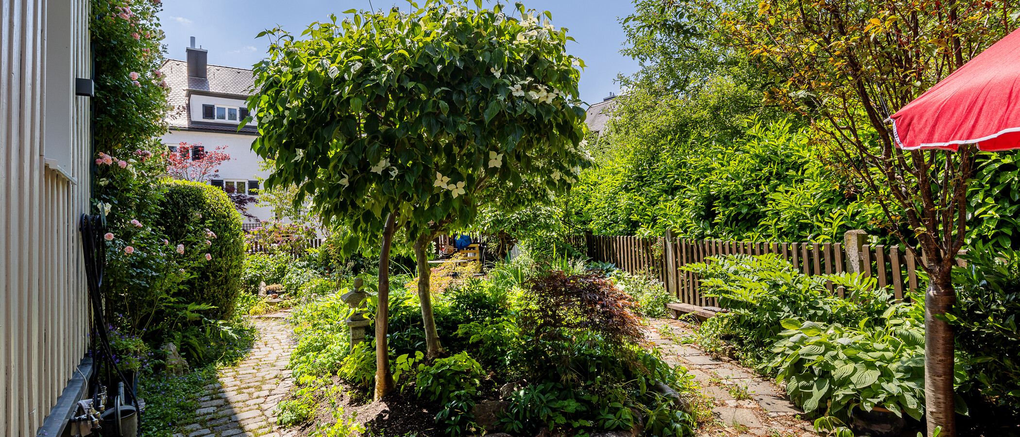 ático München Pasing 03 jardín comunitario 14002
