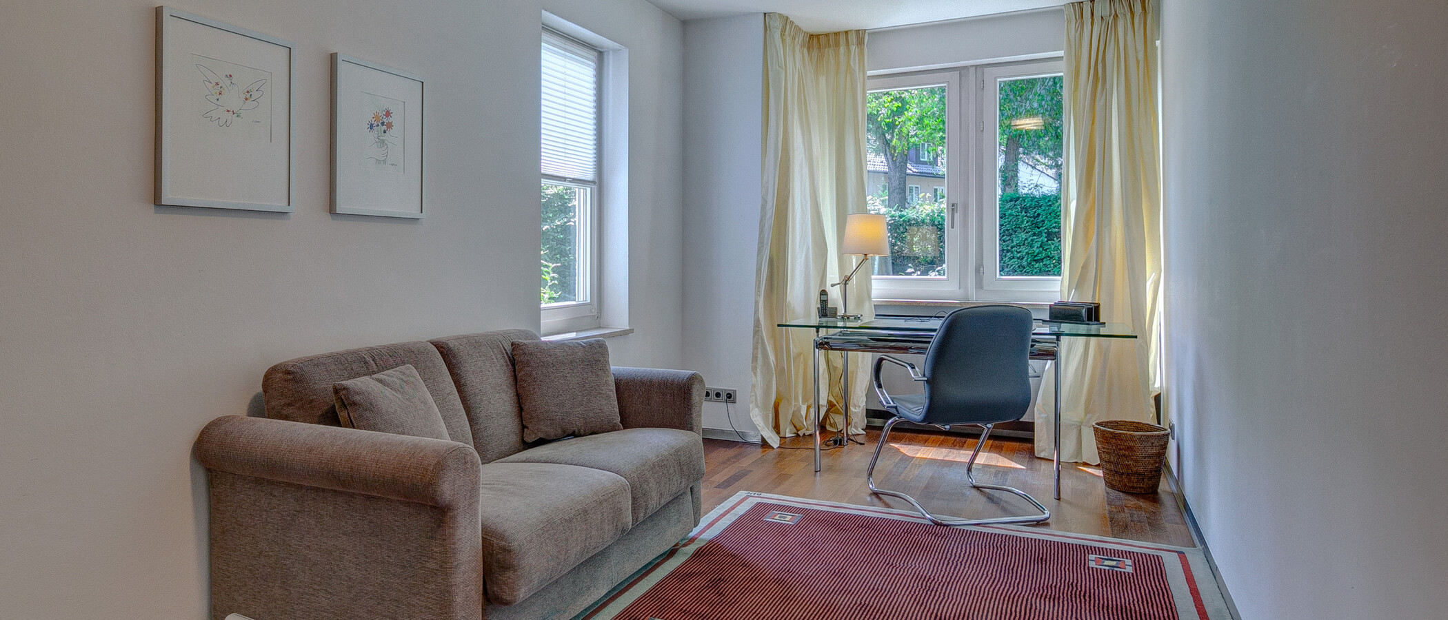 piso con jardín München Herzogpark 01 área de trabajo 1401