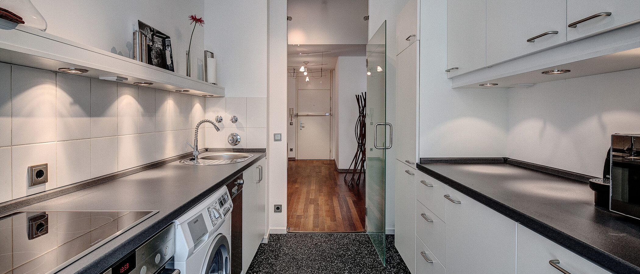 piso con jardín München Herzogpark 04 cocina 1401