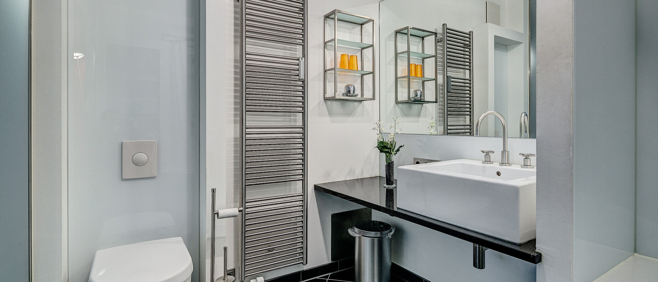 piso con jardín München Herzogpark 01 baño 1401