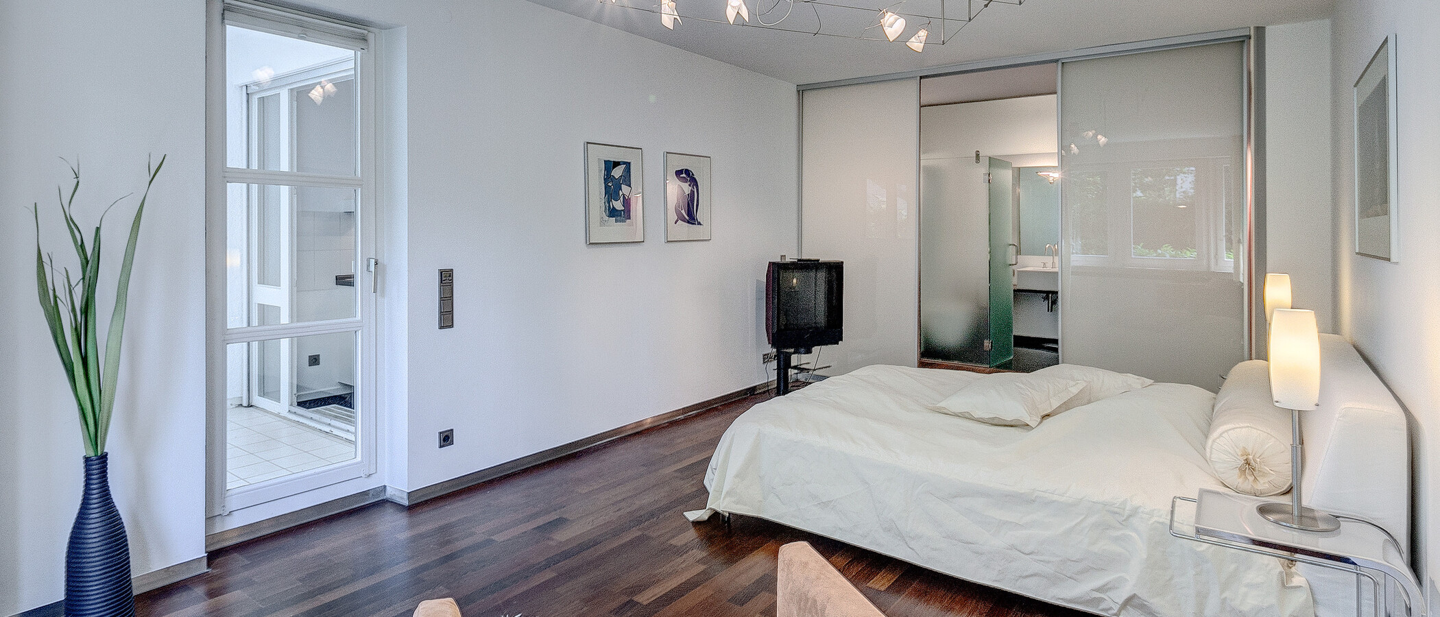 piso con jardín München Herzogpark 03 dormitorio 1401