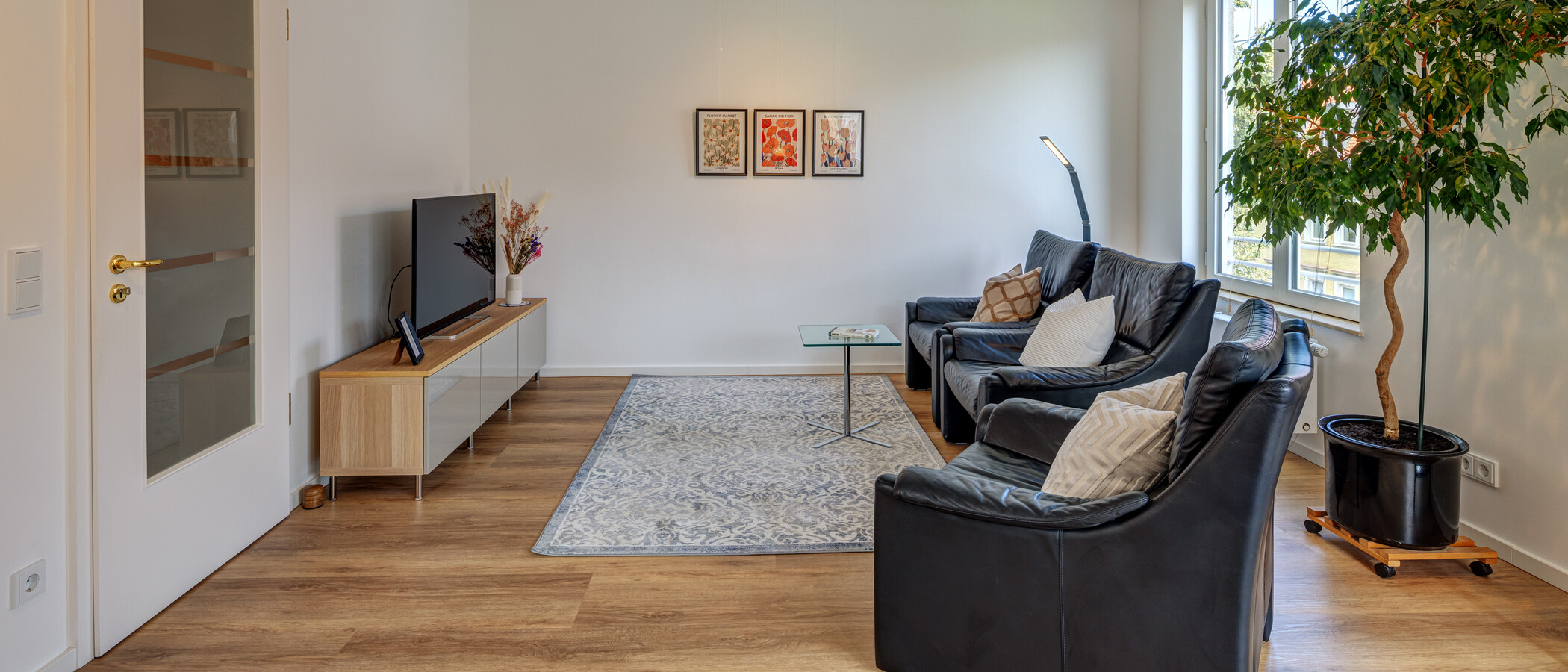 apartamento München Haidhausen 01 zona de día  14014