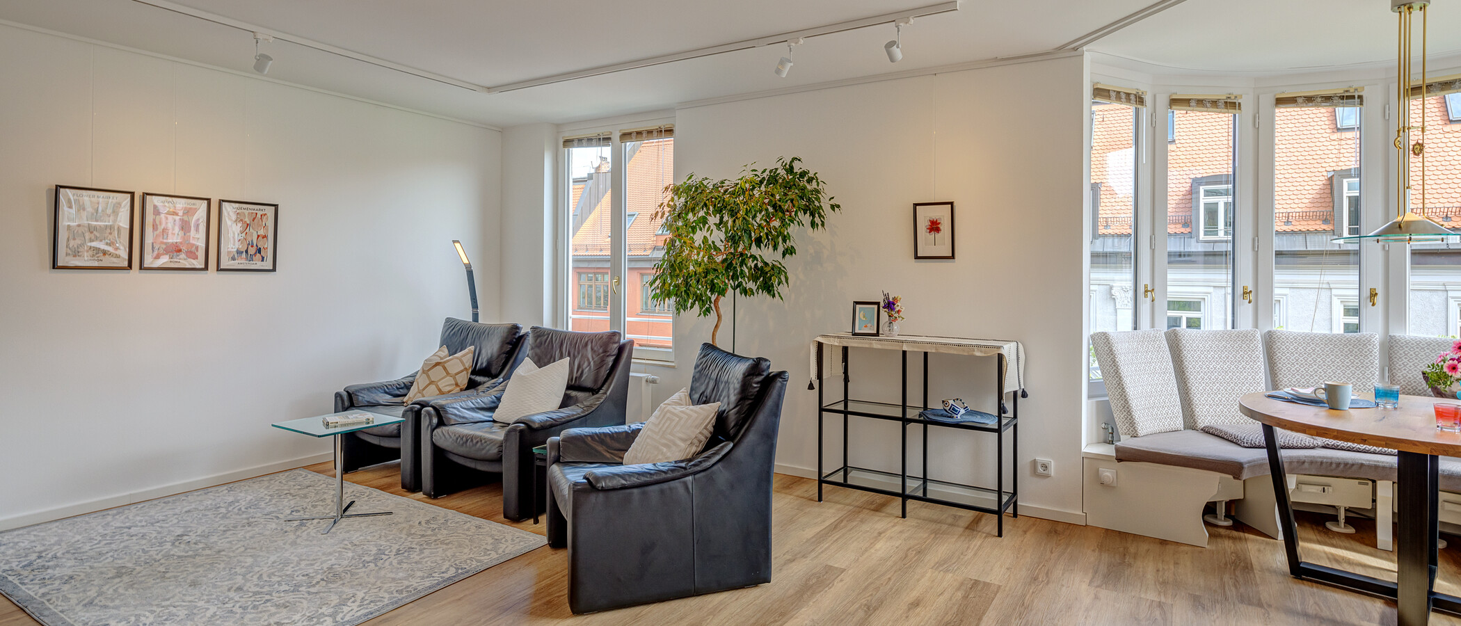 apartamento München Haidhausen 02 zona de día  14014