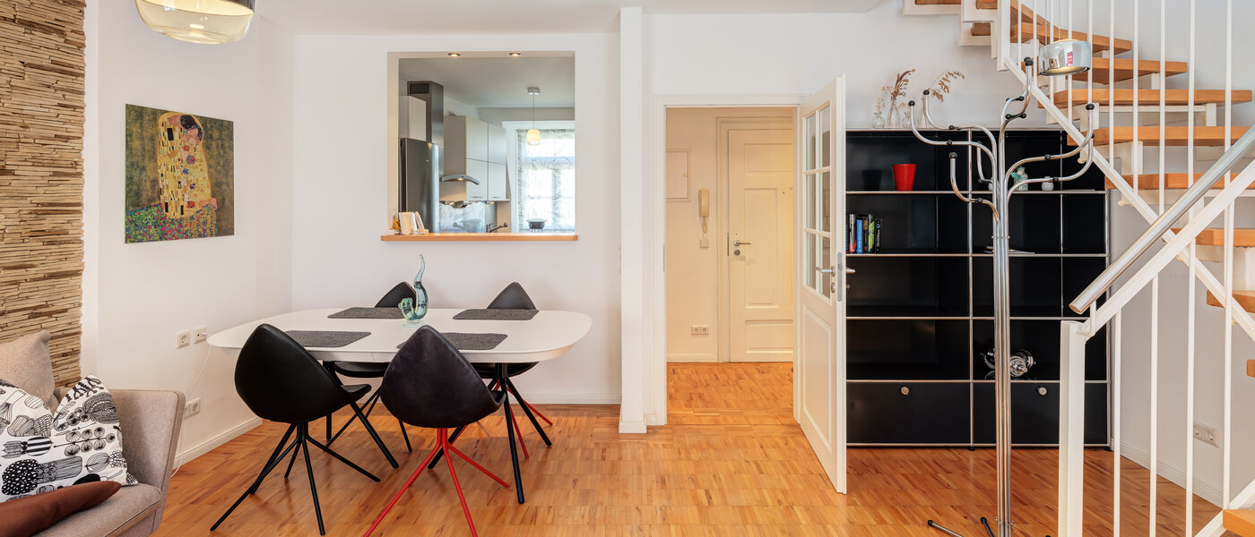 dúplex München Lehel 02 zona de día  14018