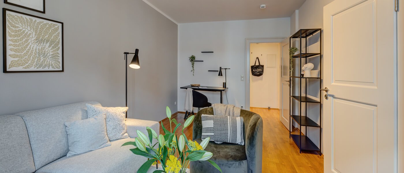 apartamento München Lehel 02 sala de estar 14023