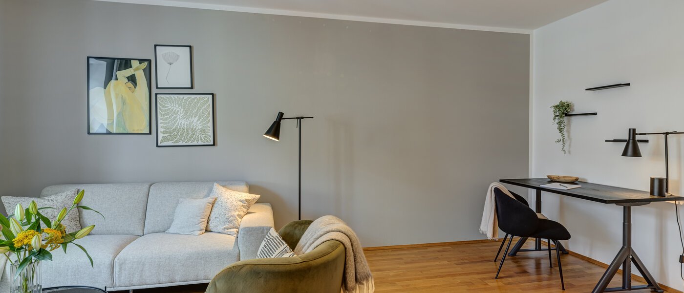 apartamento München Lehel 03 sala de estar 14023