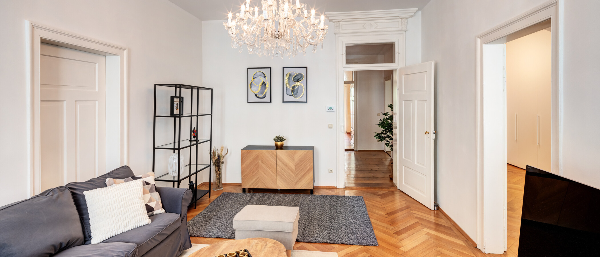 apartamento München Altstadt 02 zona de día  14028