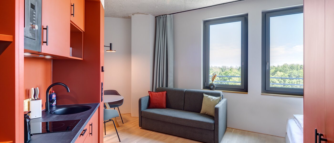 apartamento Unterföhring 02 zona de día  14037