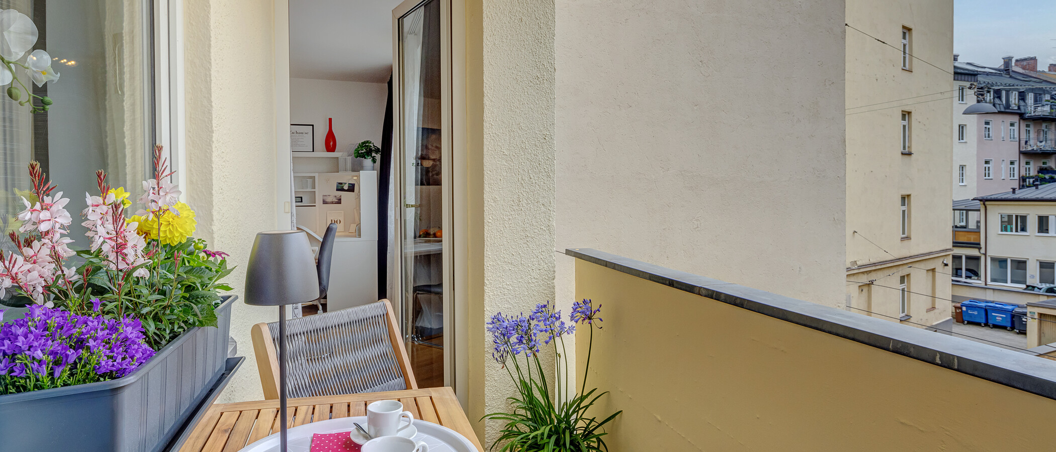 apartamento München Lehel 02 balcón 14040