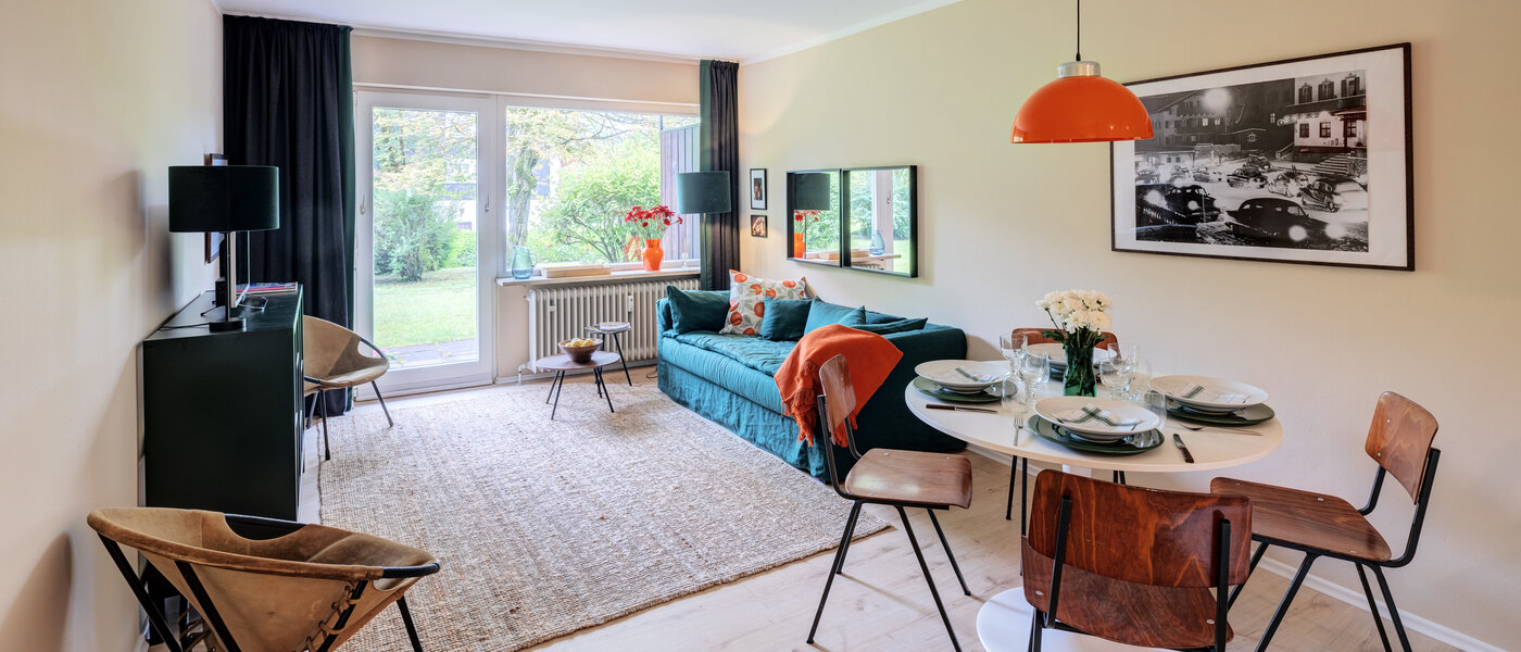 apartamento Kreuth Weissach 01 zona de día  14048