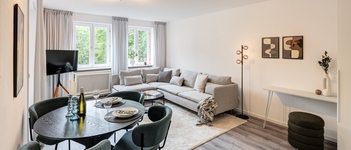 apartamento München Lehel 01 zona de día  14051