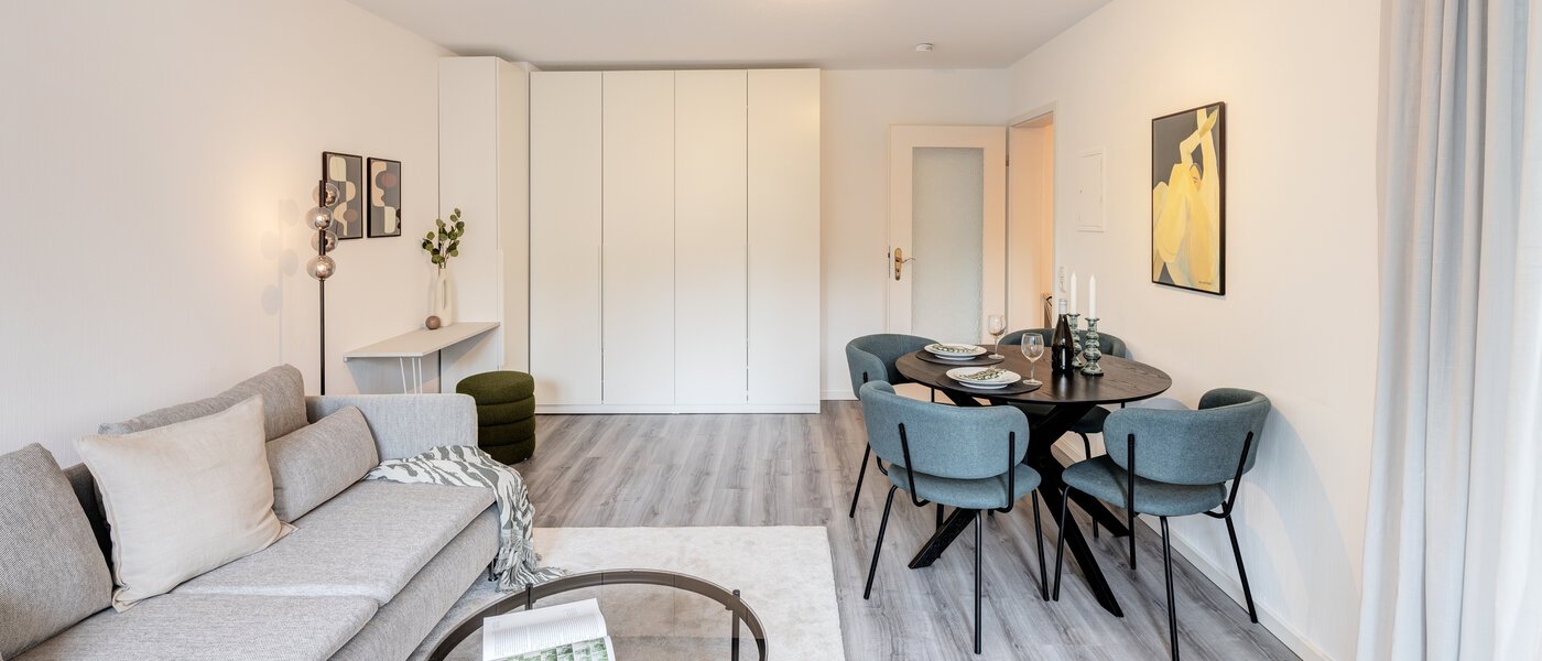 apartamento München Lehel 04 zona de día  14051