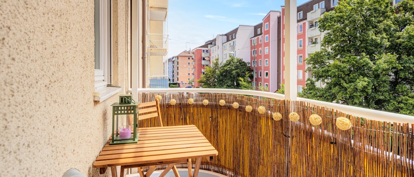 apartamento München Obergiesing 01 balcón 14058