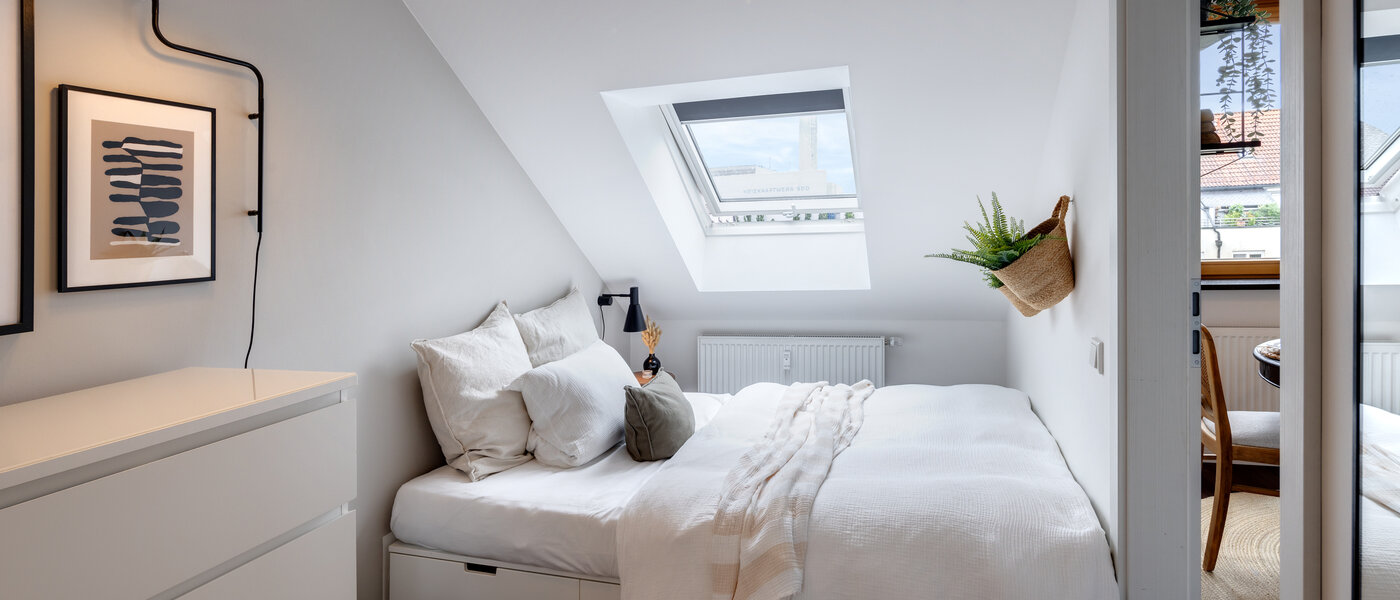 ático München Sendling 01 dormitorio 14059