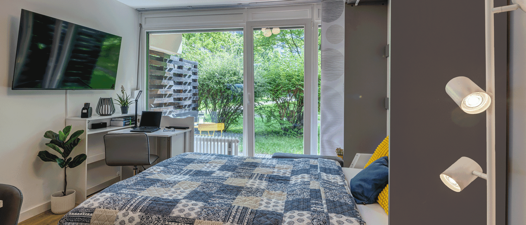 apartamento München Haidhausen 02 zona de día  14070