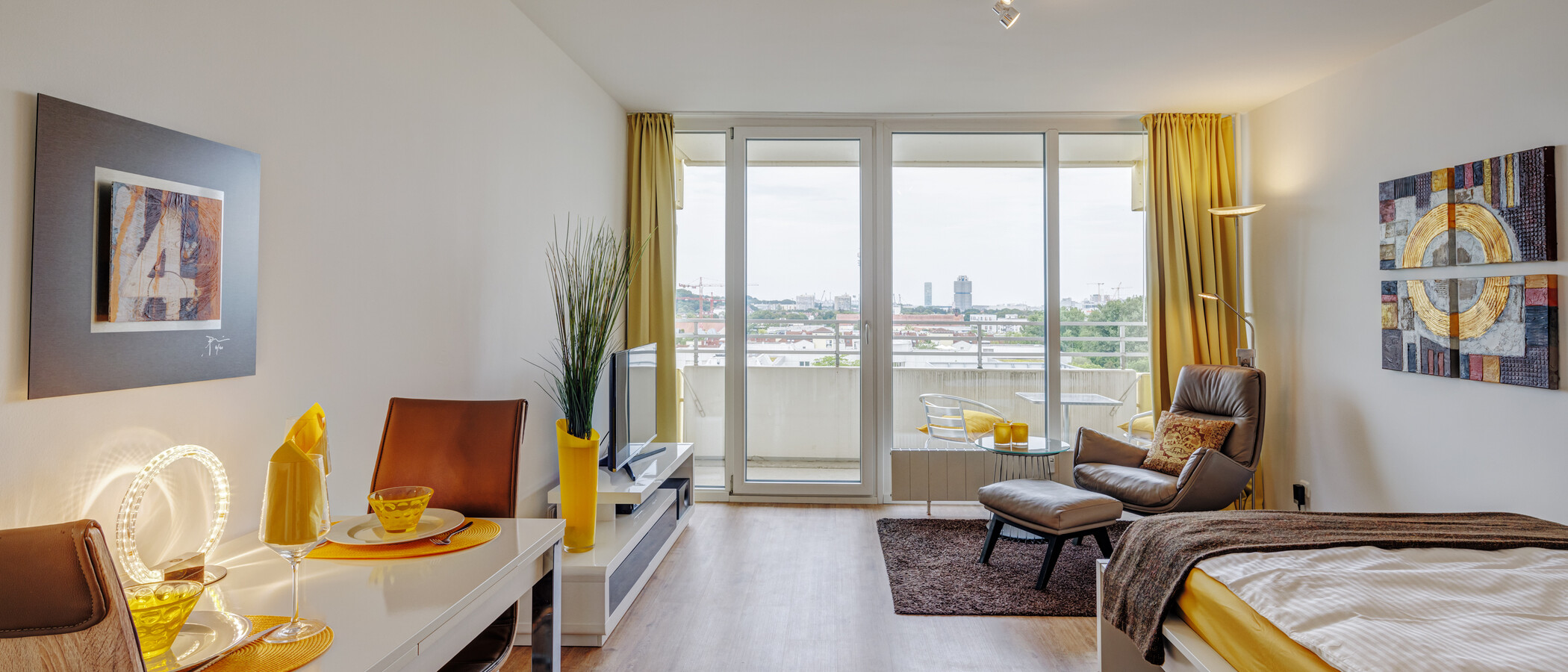 apartamento München Schwabing (rechts der Leopoldstraße) 01 zona de día  14071
