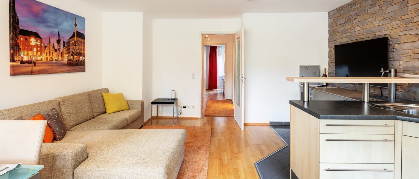 apartamento München Daglfing 03 zona de día  14078