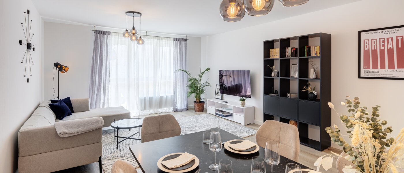 apartamento München Neuhausen 01 zona de día  14083