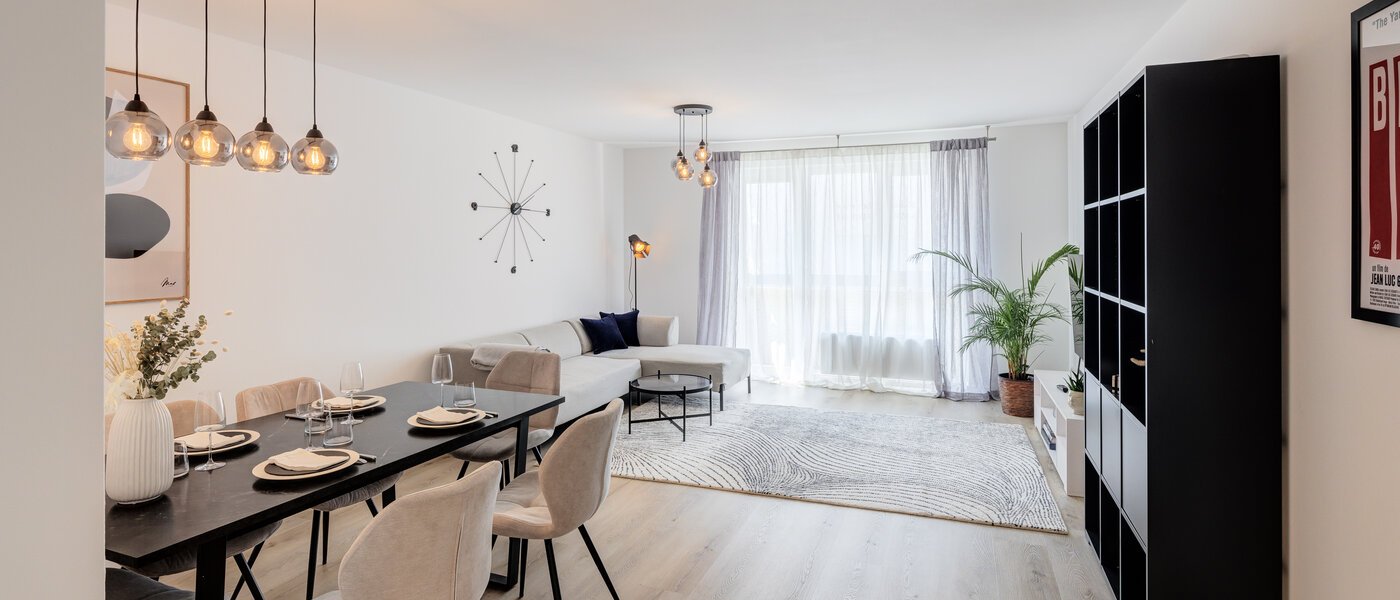 apartamento München Neuhausen 02 zona de día  14083