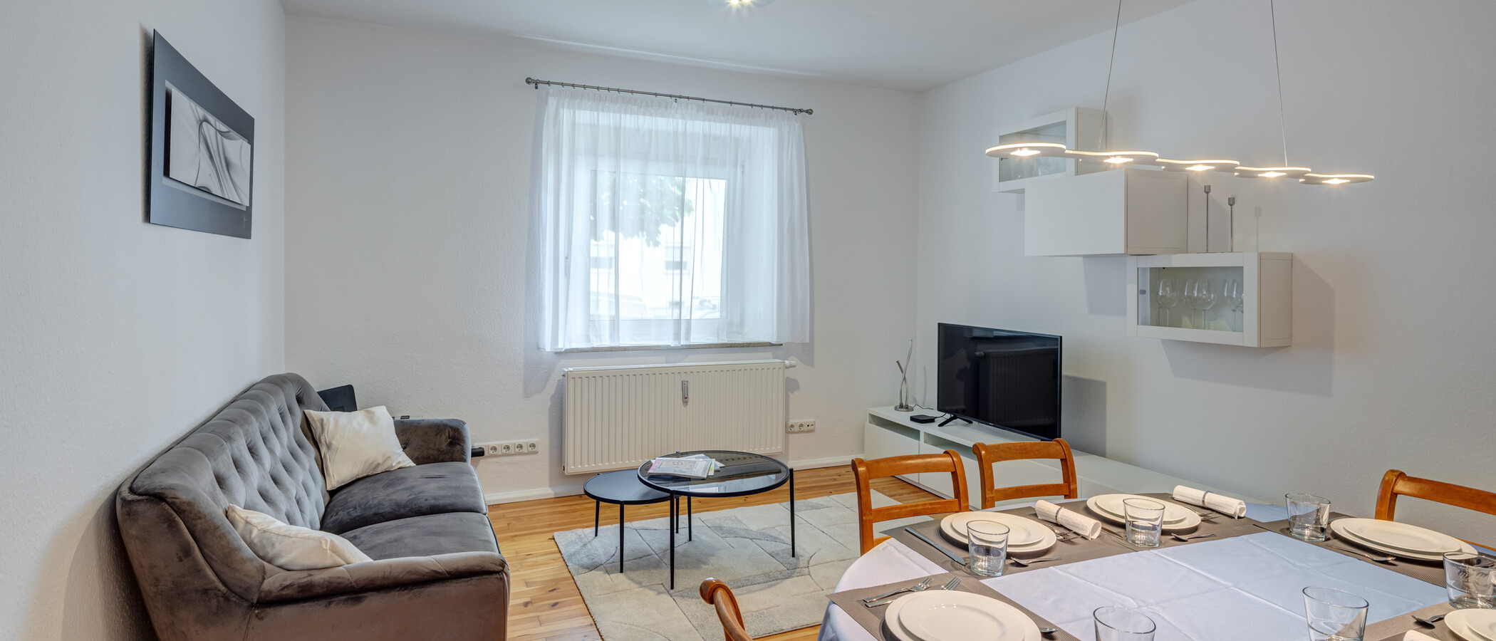 apartamento München Obergiesing 01 zona de día  14087
