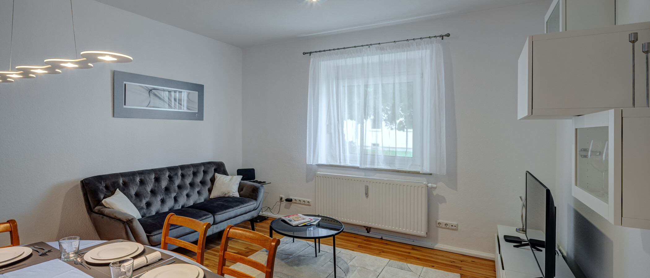 apartamento München Obergiesing 02 zona de día  14087