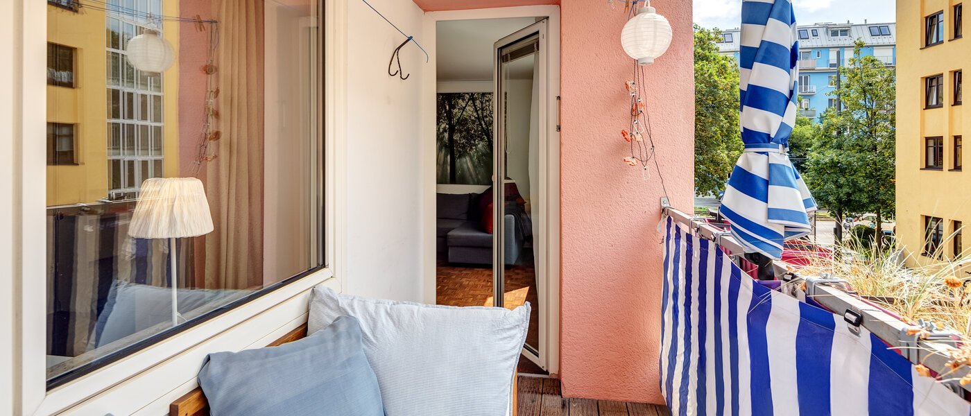 apartamento München Schwabing-West 02 balcón 14090