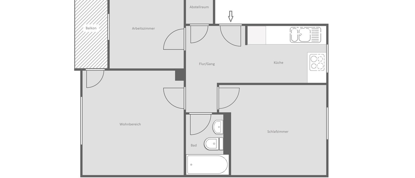 apartamento München Schwabing-West 01 plano 14090