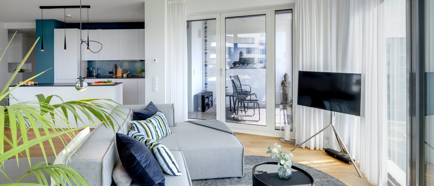 apartamento München Obersendling 05 zona de día  14091