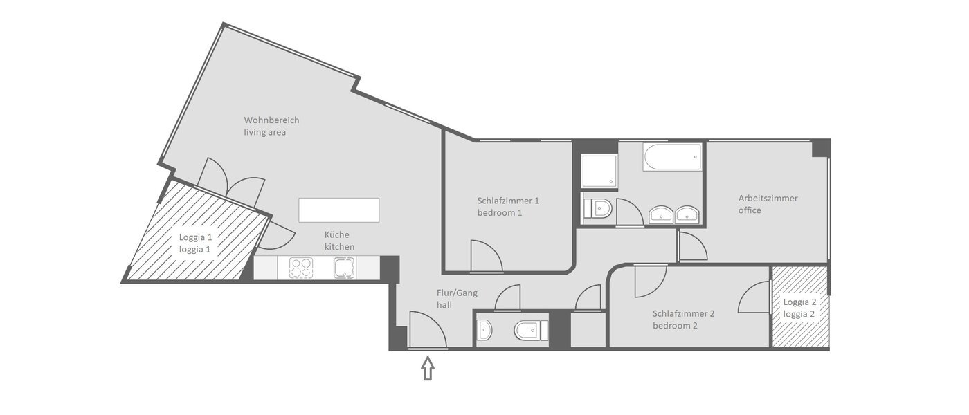 apartamento München Obersendling 01 plano 14091