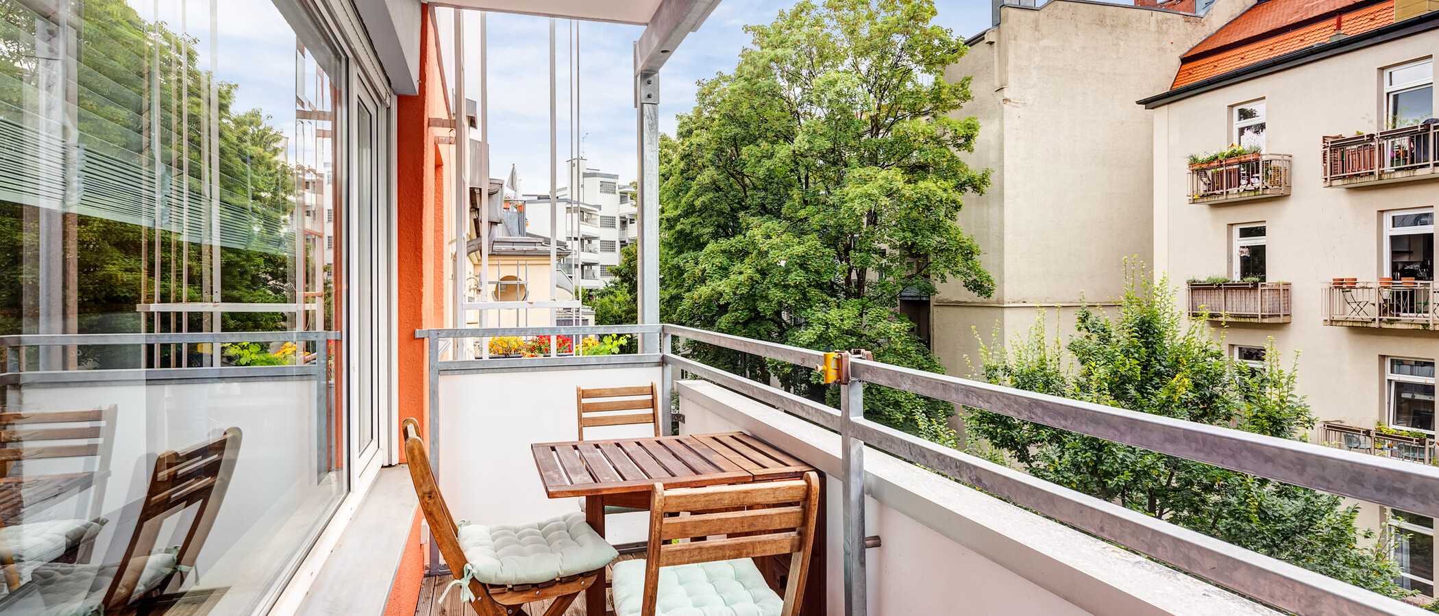 apartamento München Schwabing-West 01 balcón 14098