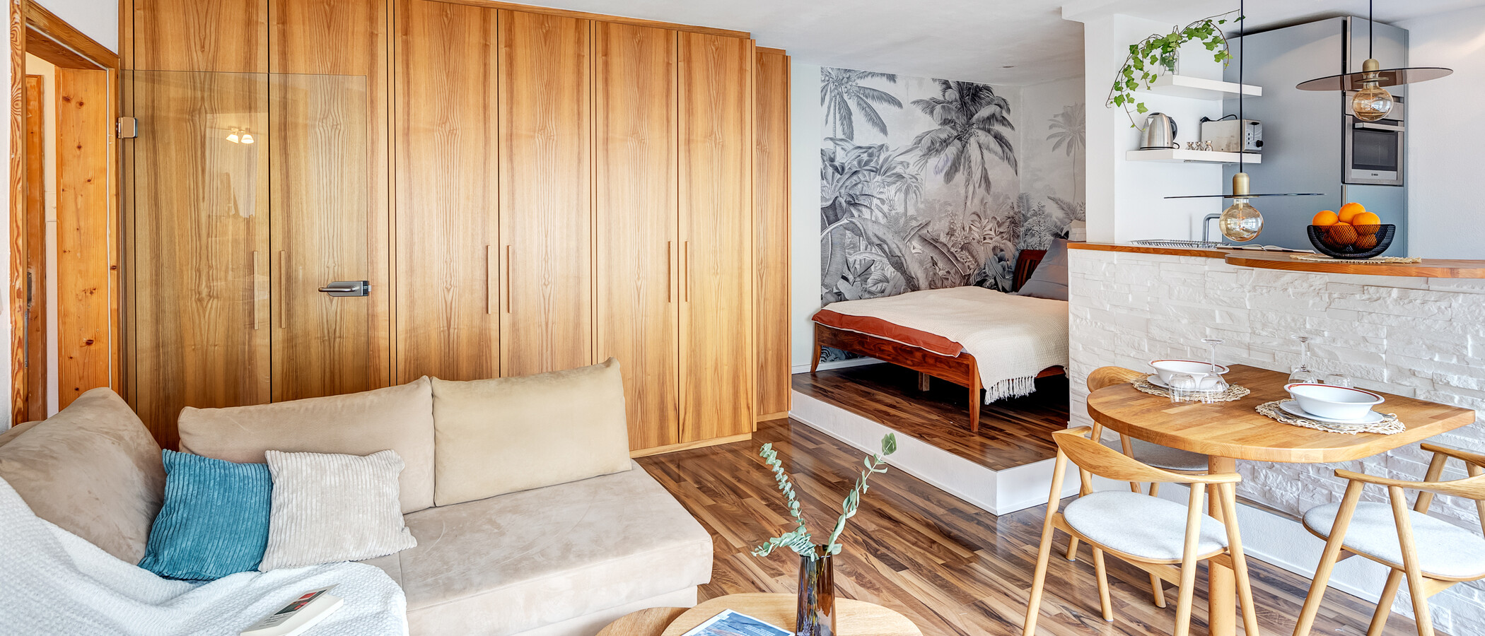 apartamento München Schwabing-West 03 zona de día  14098