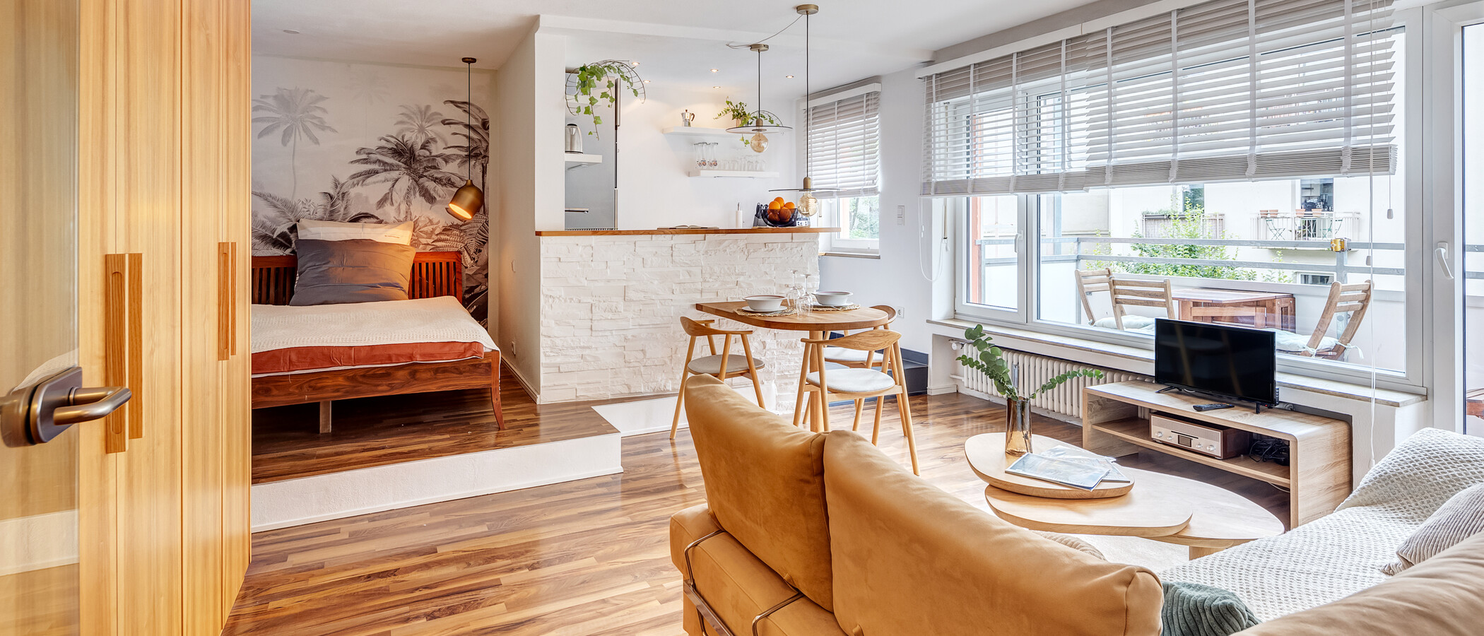 apartamento München Schwabing-West 04 zona de día  14098