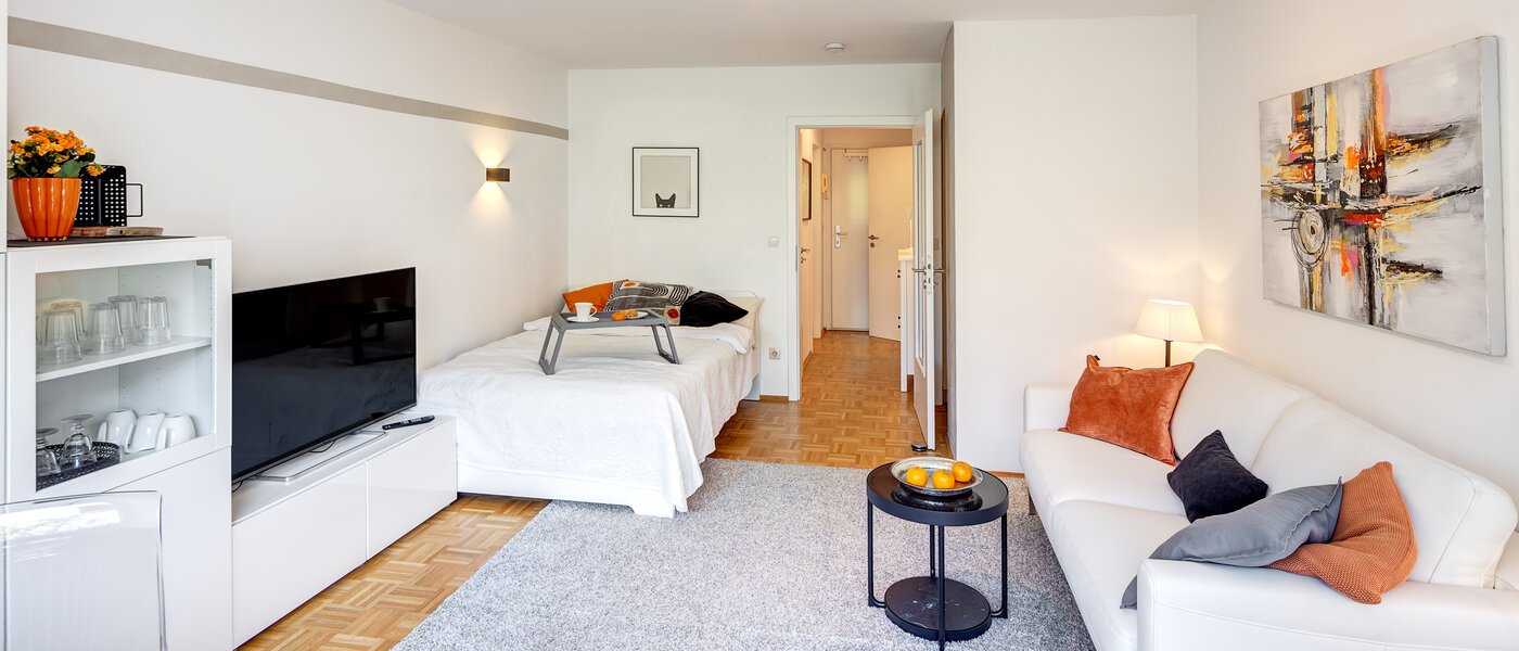 apartamento München Maxvorstadt - Westen 03 zona de día  14102